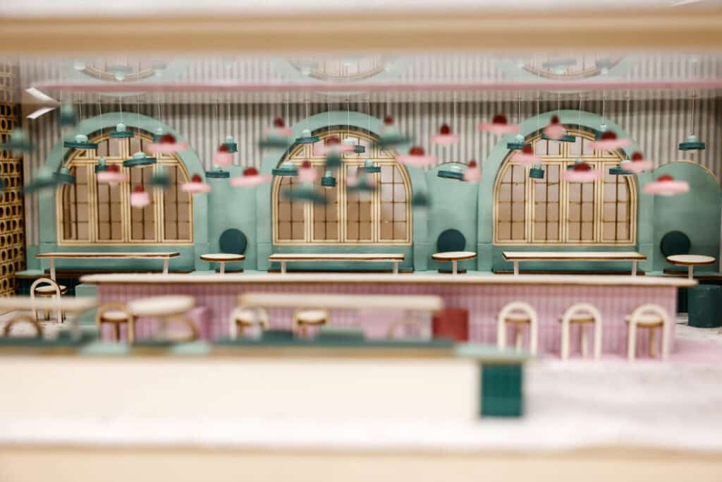 maquette architecture intérieur 