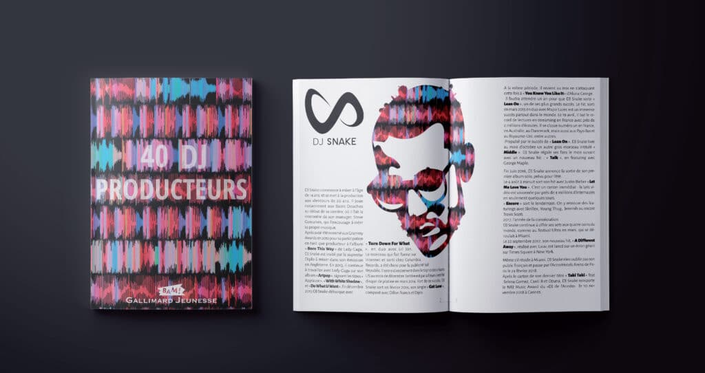 Projet éditorial étudiant sur les DJ producteurs – 2e année Design Graphique IFFDEC