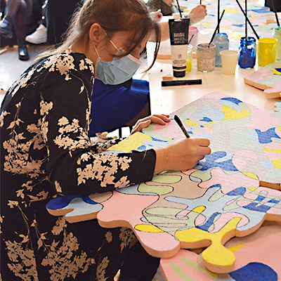 Forêts imaginaires : atelier scénographie pour les étudiants IFFDEC