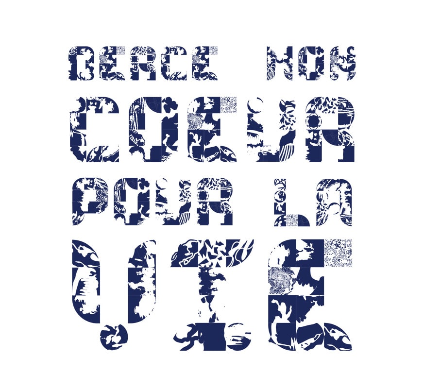 Exercice de typographie modulaire