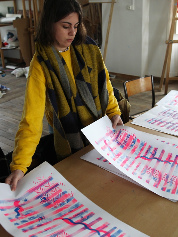 Atelier sérigraphie organisé par Le Kiosque (Mayenne) Atelier sérigraphie organisé par Le Kiosque (Mayenne)