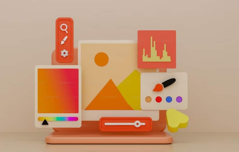 navigation fluide graphisme illustration