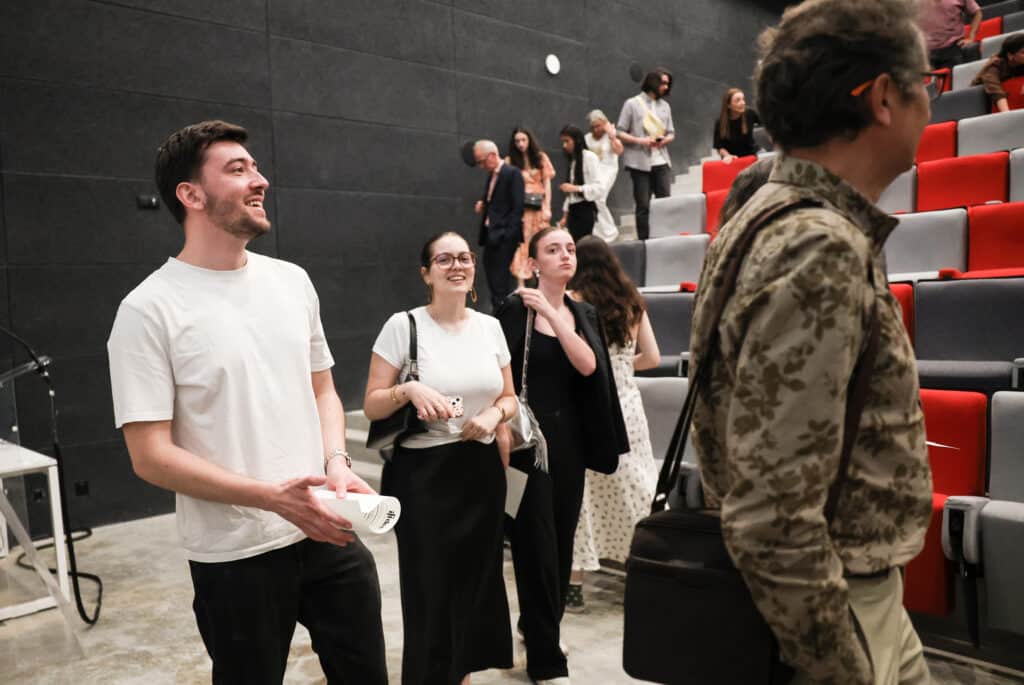 étudiants lors de la diplomation