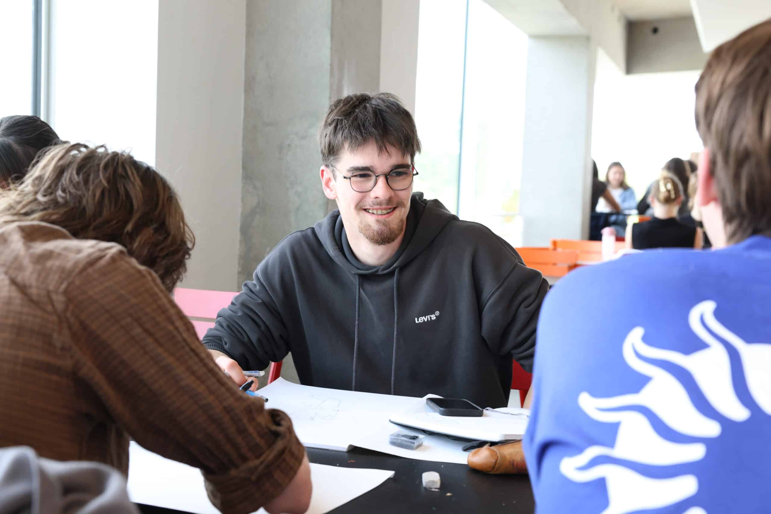étudiants en stage