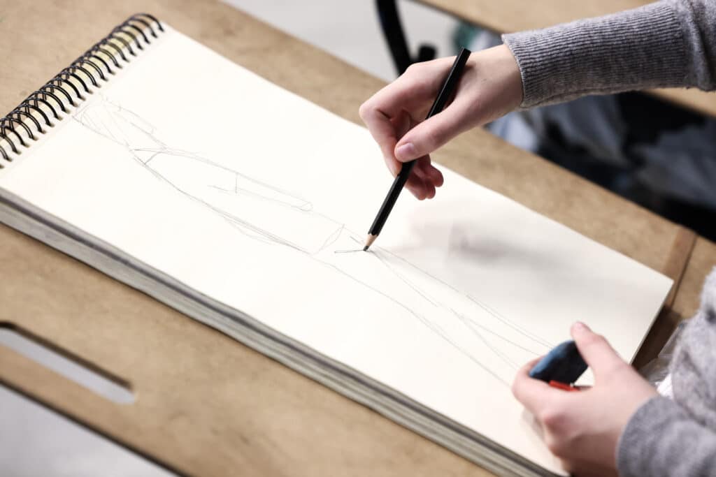 dessin crayon prépa