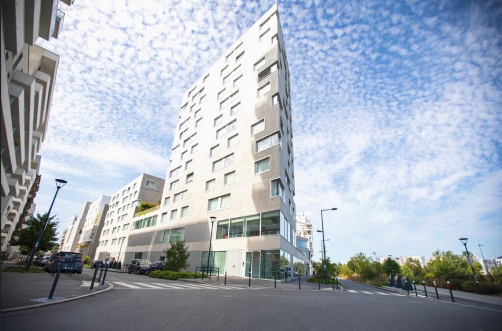 campus de rennes vue d'en bas