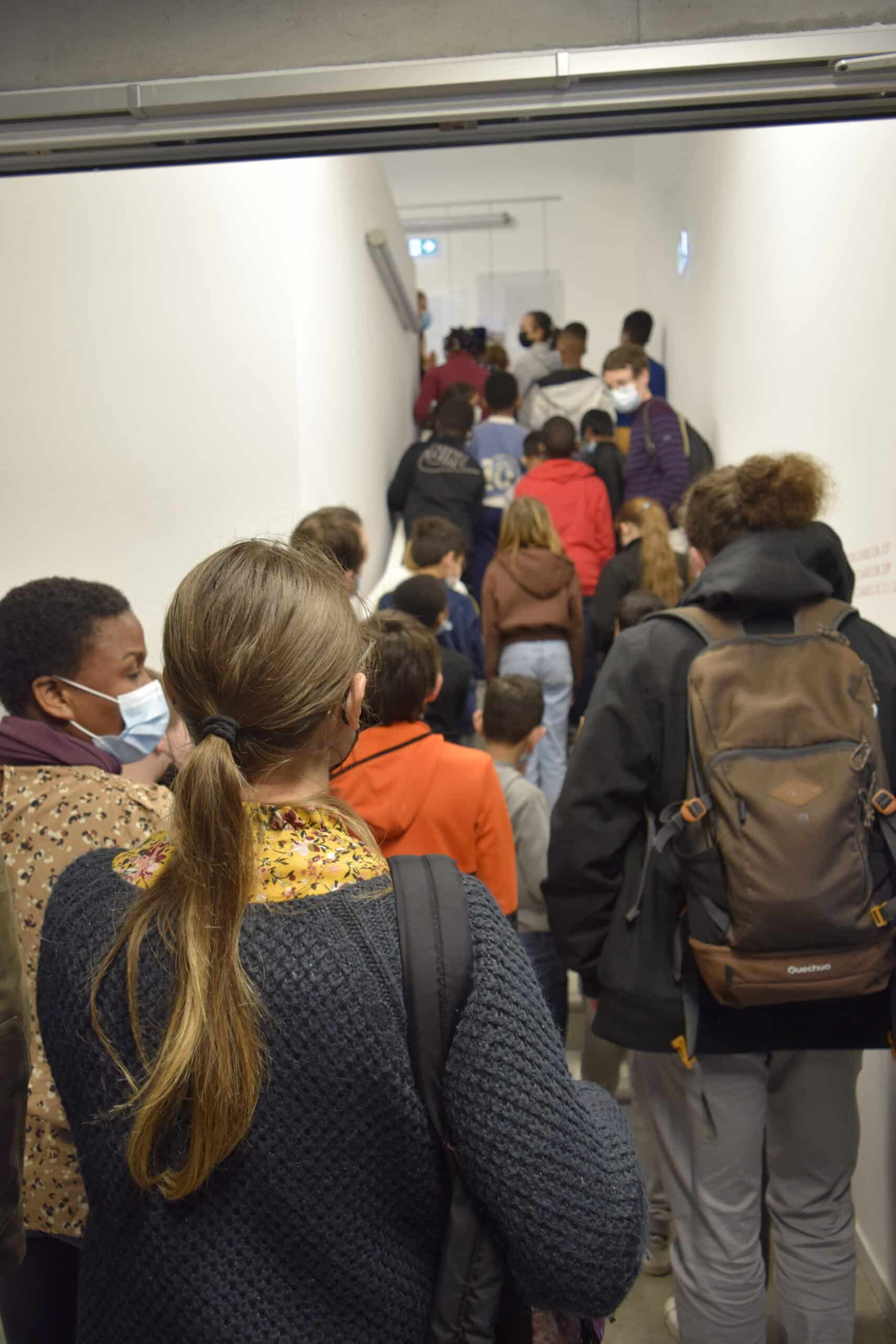 Les écoliers des Gantelles visitent le campus créatif rennais 