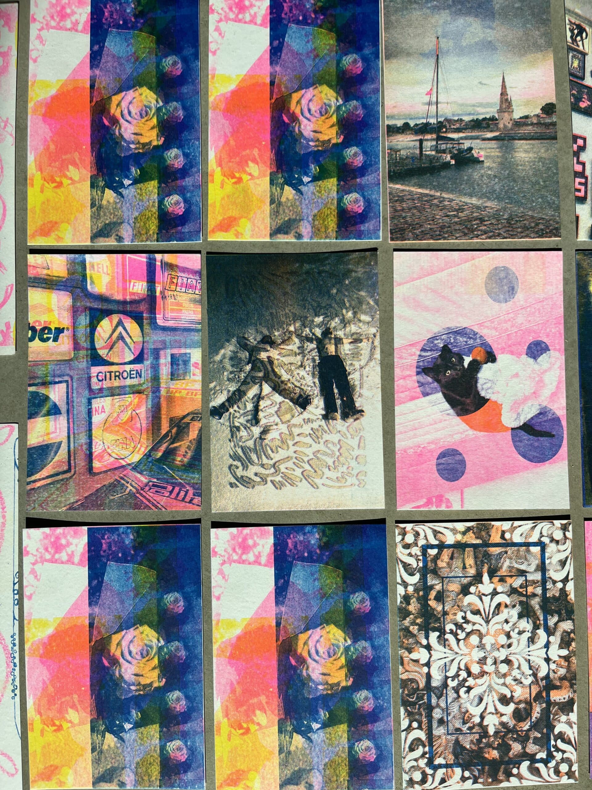 impression couleurs flashy