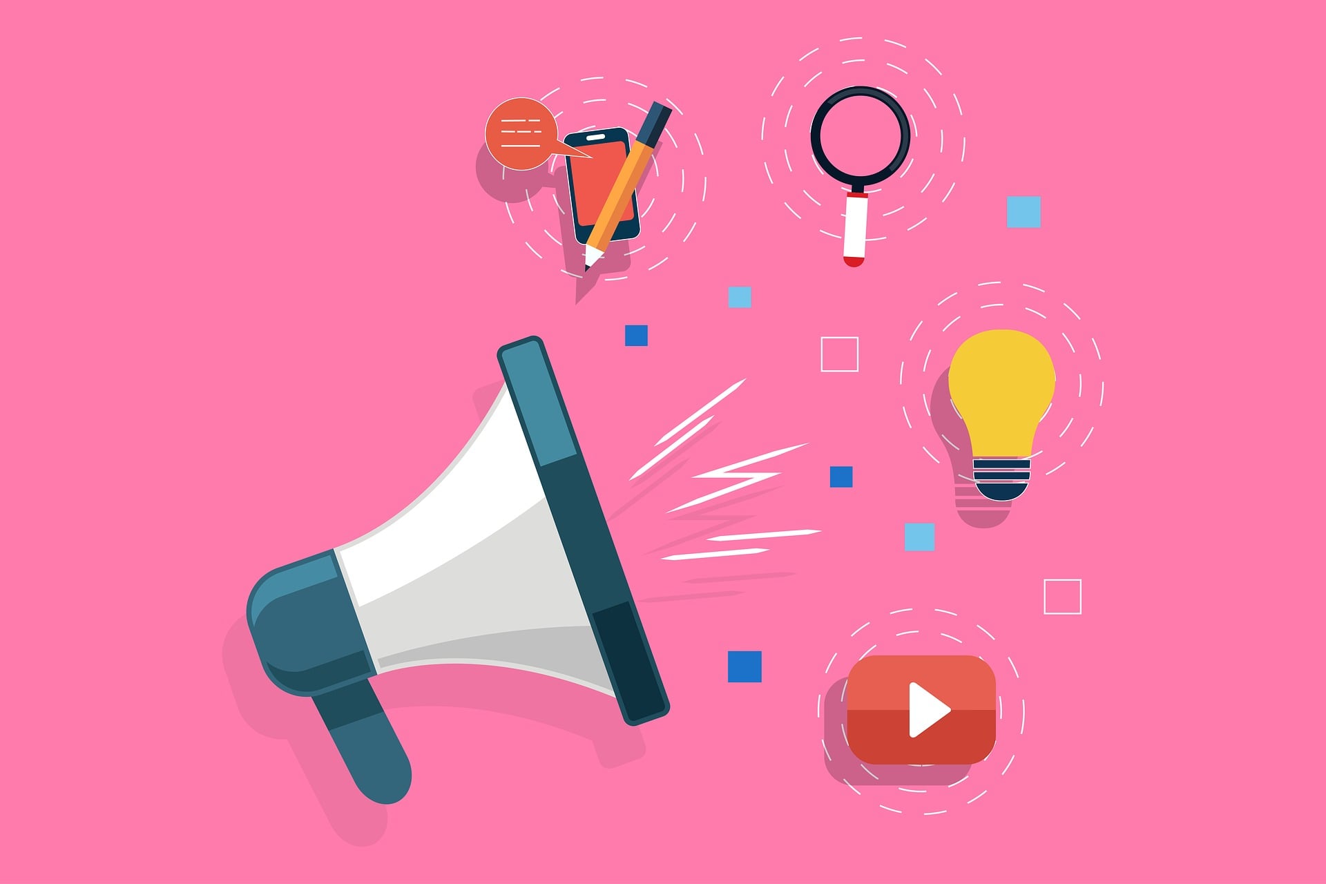 schéma visuel d'appel au lead client en marketing