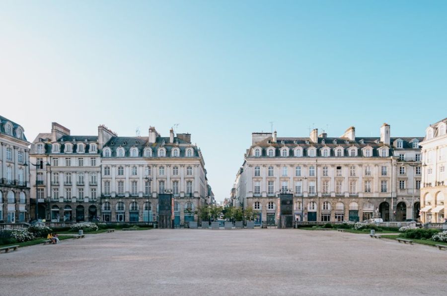 Rennes sur Roulettes image libre de droits