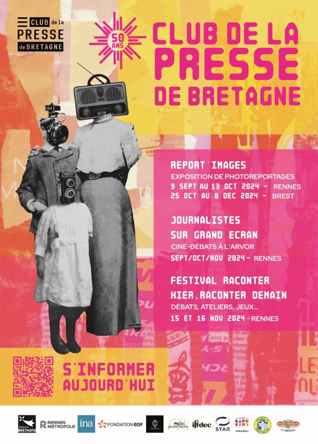 Affiche 50 ans club de presse