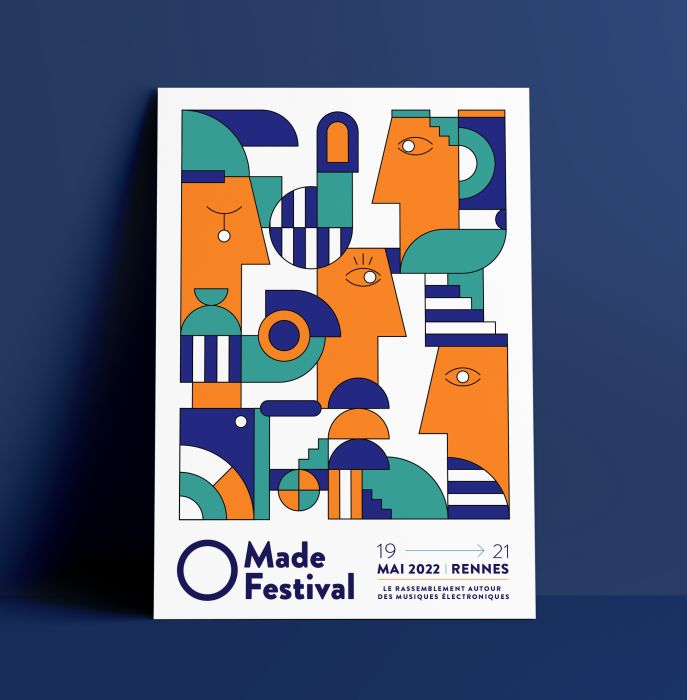 Réalisation de la dernière affiche du Festival MADE 2022