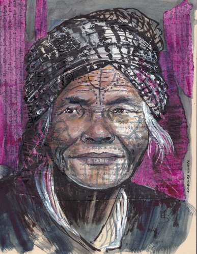 Portrait Birmanie Marie Stricher
