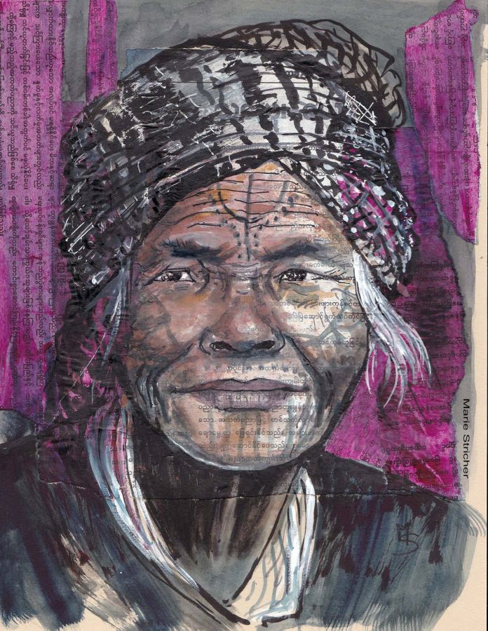 Portrait Birmanie Marie Stricher