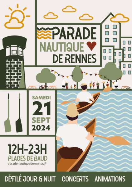 Affiche parade nautique